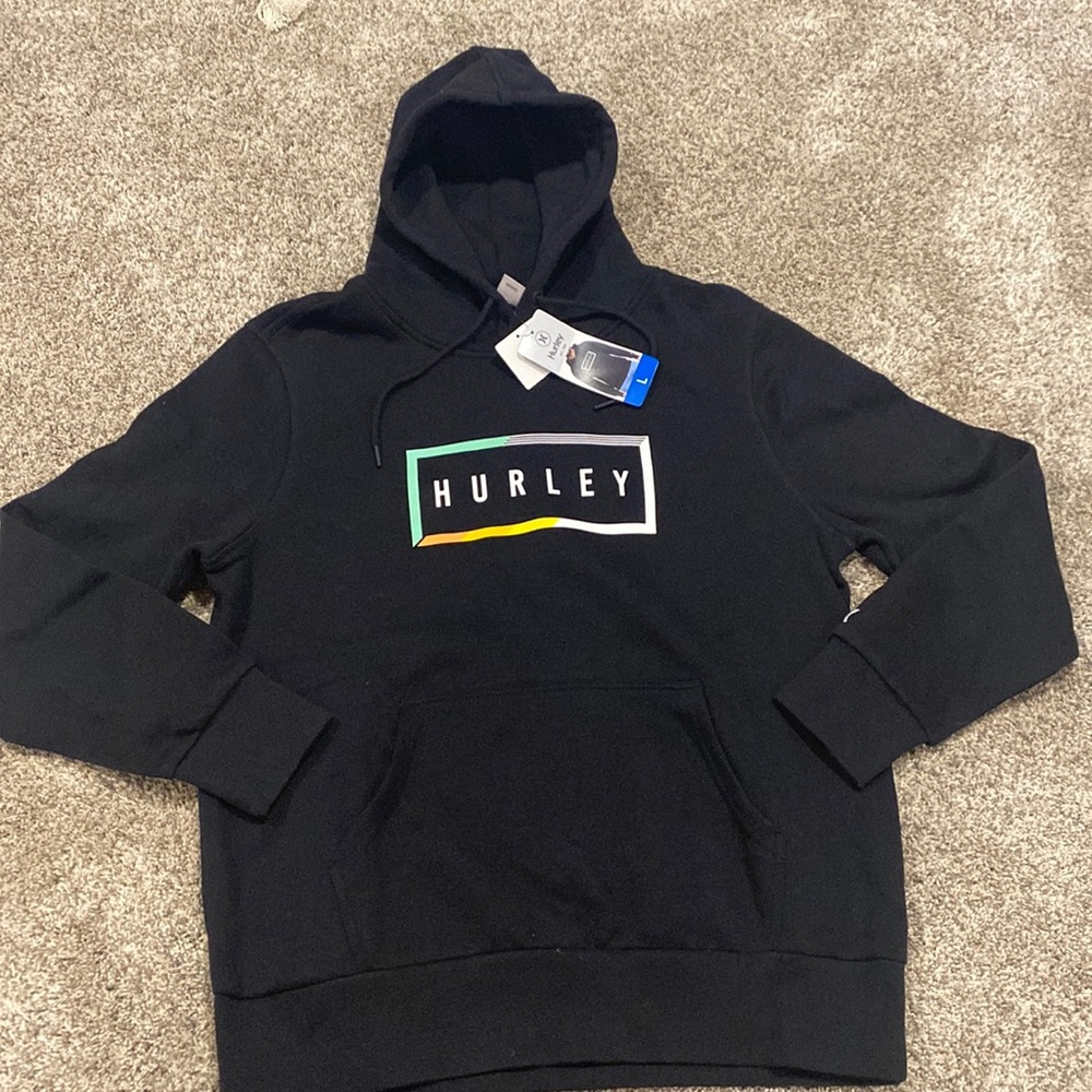 Mens Hurley Hoodie New Large